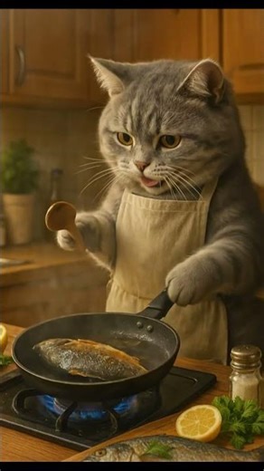 😼 #cat #cats #fish #eating #tiktok #shorts #shortvideo #short