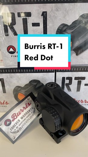 Burris RT-1 Red Dot Optic: Top Choice for Your Rifle or Shotgun