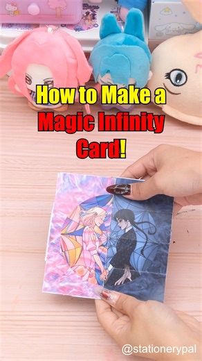 How to Make a Magic Infinity Card? ✨💌 ·⁠ 🎈Get great deals for washi tapes, pens, brush pens, and much other stationery at our shop. Click the link in bio @stationerypal or visit stationerypal.com⁠ .⁠ .⁠ .⁠ #studygram #planneraddict #stationerylover #plannerlove #studyaccount #deskgoals #plannerjunkie #bujoinspiration #plannersupplies #stationery #stationeryaddict #stationerylove #stationeryshop #bulletjournal #bulletjournaling #bulletjournaljunkies #ruler #gelpen #schoolsupplies #bujo #math #b
