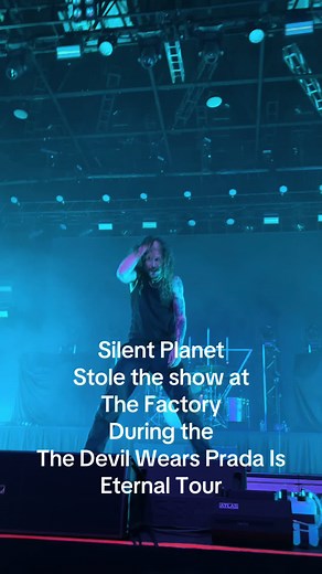 Garret is an amazing performer, this show was amazing and all bands (that i saw) killed it I missed seeyouspacecowboy for the 2nd time this year 😭@The Factory in Deep Ellum #silentplanet #thedevilwearsprada #seeyouspacecowboy #likemothstoflames #greyhaven