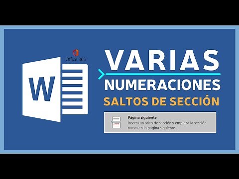 ✅ HOW TO NUMBER PAGES BY SECTIONS IN WORD 🔴 TUTORIAL 2021