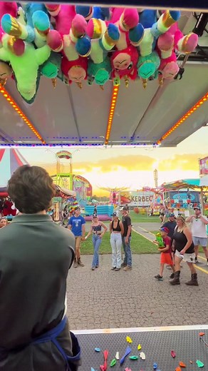 Come get your glizzy on a stick! (posted with permission) #carnival #job #reaction #glizzy #corndog #customerinteractions #carnivalgames #plushy