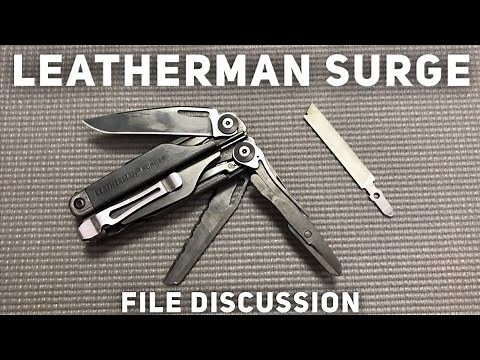 Can the Leatherman Surge Diamond File maintain its other tools?