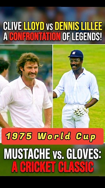 How Clive Lloyd Treated Dennis Lillee in 1975 World Cup Final #cricket