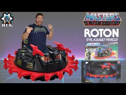 Masters of the Universe MOTU Vintage ROTON Review! Bert the Stormtrooper Reviews!