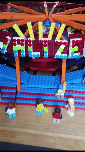 Waltzer LEGO MOC: Funfair Amusement Park Creation