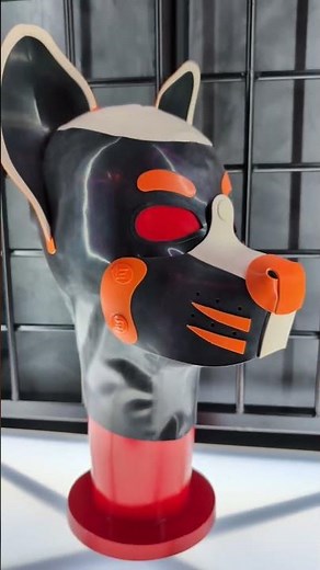 Custom Latex Puppy Mask 🐶