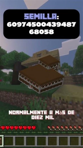 Rare Seeds in Minecraft Part 1 #minecraft