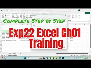 Exp22_Excel_Ch01_CapAssessment_Training | Exp22 Excel Ch01 Training | ‪@PearsonSolution‬