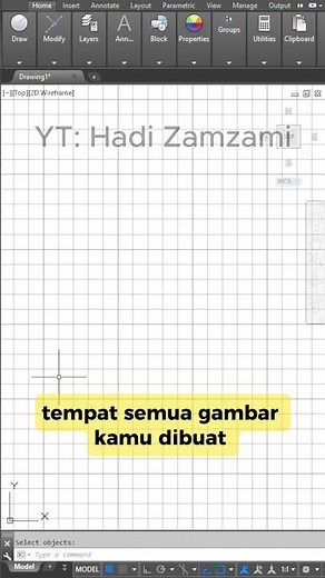 Jangan Bingung! Ini Tampilan Awal AutoCAD buat Pemula