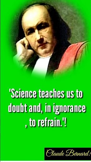 CLAUDE BERNARD:The Father of Modern Physiology |