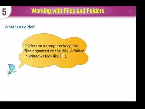 Computer Lesson - Files And Folders