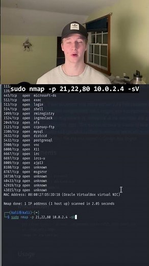 Learn to Hack Day 3: Service Enumeration with NMAP #cybersecurity #hackingcourse #tutorial #nmap