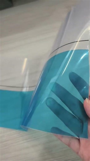 Blue colored PVC EVOH PE rigid film