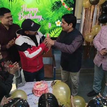 My birthday celebration by the lovely students #kvs