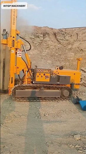 Photovoltaic Solar Pile Drilling Rig | All-Terrain Multifunctional Piling Machine