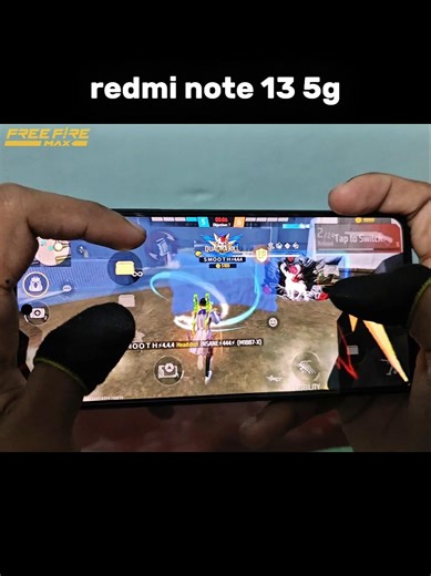 redmi note 13 5g 📲⚡Handcam free fire #shorts
