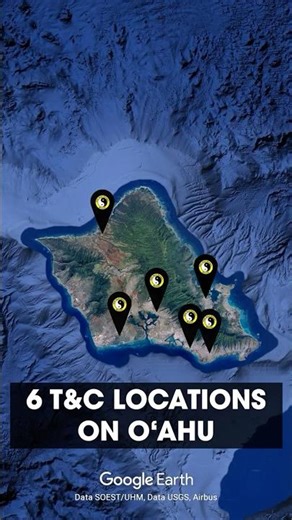 6 T&C Surf Shop Locations on Oahu