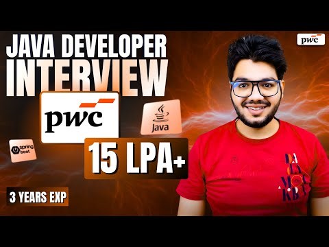 PwC Java Developer Interview Experience & Questions [ 15 LPA+ ]