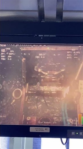 Remote Operated Vehicle (ROV) Exiting the Water