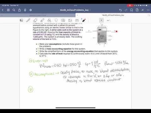 Conservation of Energy in an Open Steady-State System - Continuous Heater Example