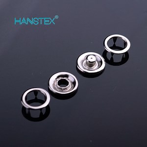 [Hot Item] Hans High Quality OEM Polished Metal Ring Snap Button