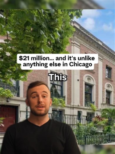 You see a lot of luxury homes in this job, but every once in a while you see one that makes you stop for a second...this was one of those for SURE 😂 Over 100 years old, first time on the market in 40 years, and probably one of the most iconic homes in the whole city of Chicago 🔥 Some homes are luxury listings. This one feels more like a landmark. #ChicagoRealEstate #LuxuryLiving #GoldCoast #HistoricHomes #Chicago