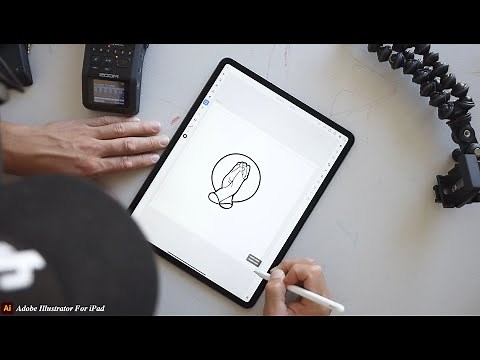New Adobe Illustrator on iPad Tutorial