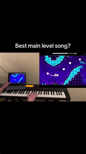 Exploring Blast Processing on Piano in Geometry Dash