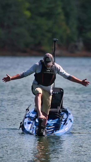 #ThisIsUNLIMITED Team NU member Will Reed showcases first hand the stability of the UNLIMITED! https://www.nucanoe.com/unlimited/ | NuCanoe