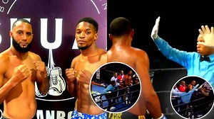 WATCH: Referee gets SUCKER-PUNCHED by boxer and retaliates causing havoc in boxing ring