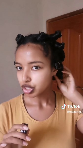 Part2 BANTU KNOTS results. tutorial video @Nana G #bantuknots #naaang #ethiopian_tik_tok🇪🇹🇪🇹🇪🇹🇪🇹 #curlyhair #ፀጉር