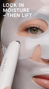 Meet the NEW Power Mask – formulated with 5 powerhouse hydrators to keep moisture on lock for a plump, glass-skin glow. | NuFACE