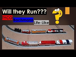 Testing HO Locomotives - Will they Run? (Tyco, Life-Like, Bachmann)