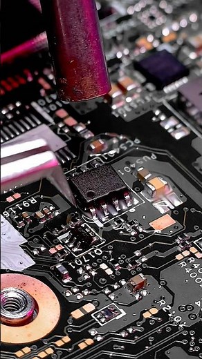 Dell XPS 16 Power Rail Repair 🔥 | Linear Regulator IC Replacement #dell #repair #electronics
