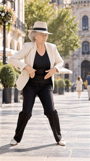 Henny the Granny Dances to Michael Jackson’s “Smooth Criminal” 👵🏼🔥