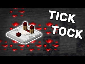 3 SIMPLE Redstone Clocks in Minecraft