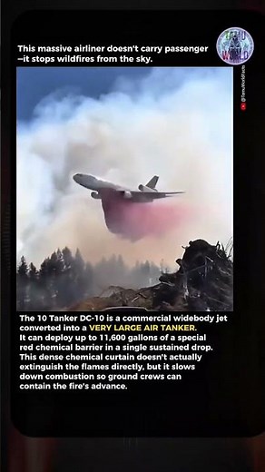 The Giant Aircraft Fighting Wildfires