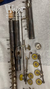 This flute needed some LOVE, and Mike made it right! He cleaned it up, replaced the pads, and made sure the keys were perfect. Our repair staff puts immense care and heart into every instrument they work on. #repairshop #Janesville #Wisconsin #shoplocal #voigtmusiccenter #music #musicstore #flute #fluterepair #instrumentrepair | Voigt Music Center | Facebook