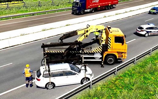 【YouTube】欧卡2mod_丹尼尔斯随机事件v1.5.1|(ETS2 1.43) Daniels Random Events