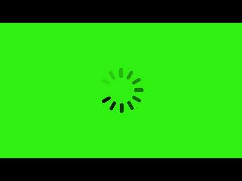 Circular loader green screen animation video by ‪@pixxeledge‬ | Royalty Free