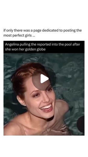 Perfect Girls on Instagram: "You getting in the pool? 🧐 #angelinajolie #babe #baddie"