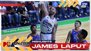 James Laput drops 18 big points sa ikatlong-sunod na panalo ng Hotshots sa PBA on Tour! #PBAOnTour | One Sports