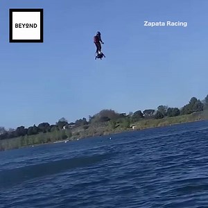 The 'Flyboard' is a real life hoverboard! 🙌 | Beyond The Future