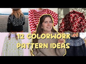 12 Colorwork Sweater Patterns I Will Knit One Day! Manifesting It! ✨️🧶