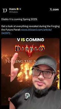 Is Blizzard finally giving Diablo fans what they have been asking for? #gaming #diablo #switch2