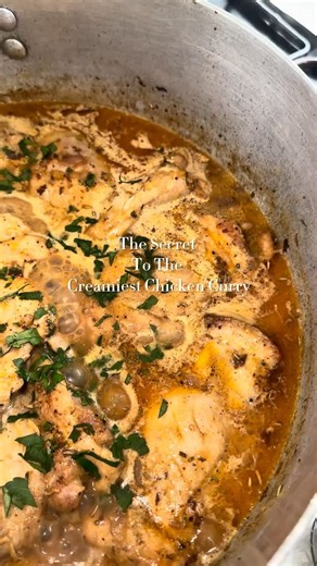 Forget takeaway tonight! This homemade coconut chicken curry is next level #cooking #homemade #viral