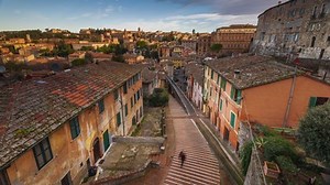 Perugia Italy On Medieval Aqueduct Street Stock Footage Video (100% Royalty-free) 1092889557 | Shutterstock