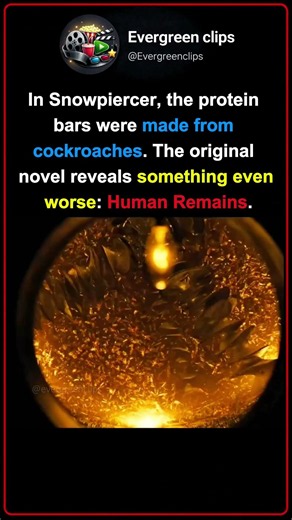 The Disturbing Truth Behind Snowpiercer's Protein Bars 🤢 #moviefacts