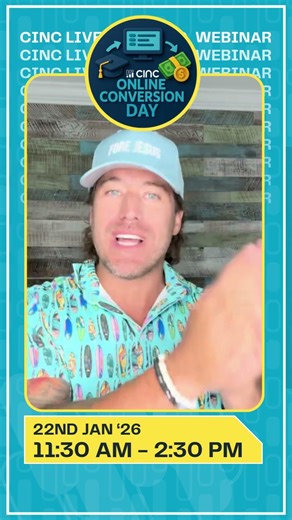 CINC Online Conversion Day - Free Real Estate Scripting Training | January 22nd